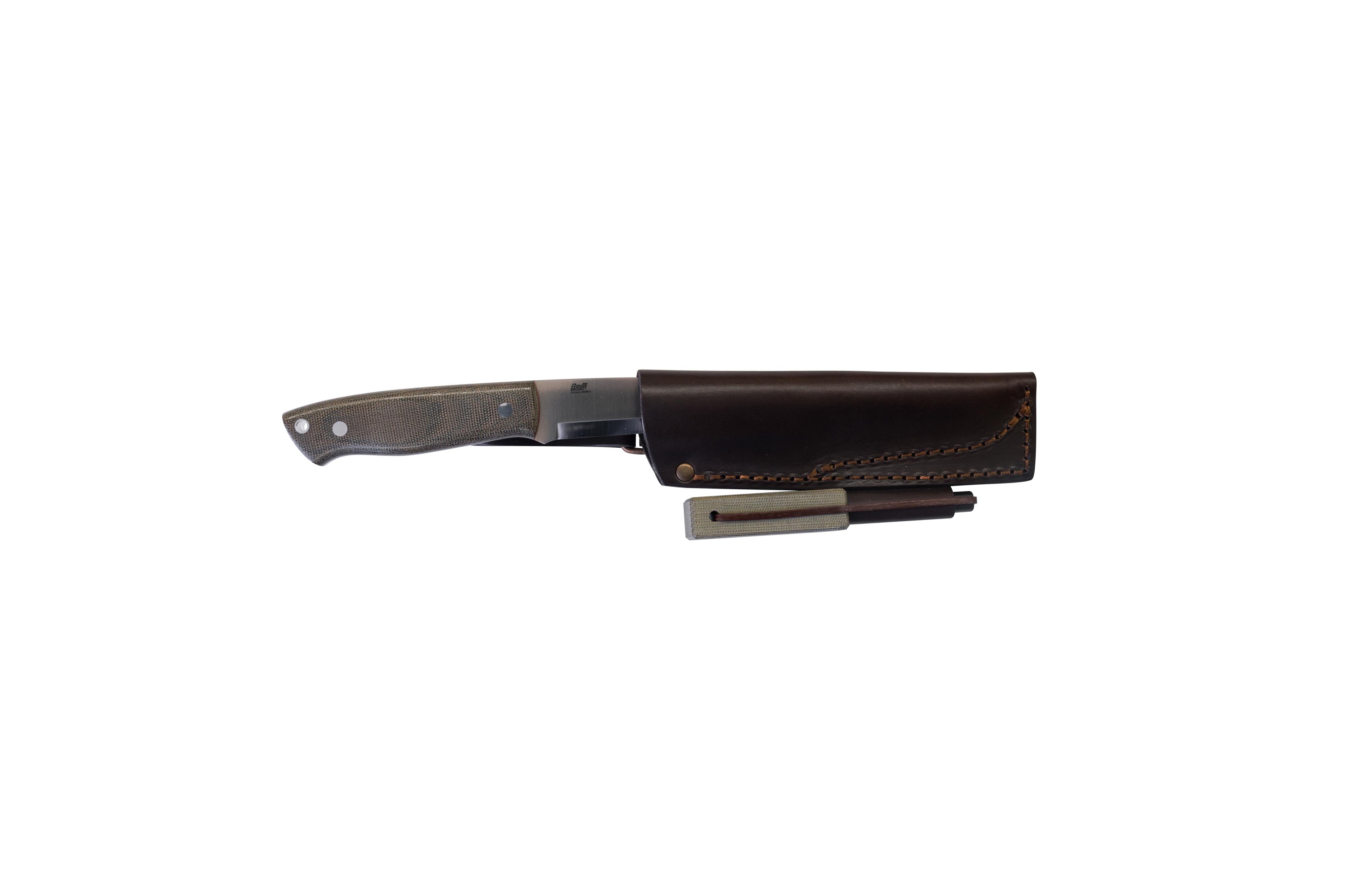 Brisa trapper 95 - green micarta