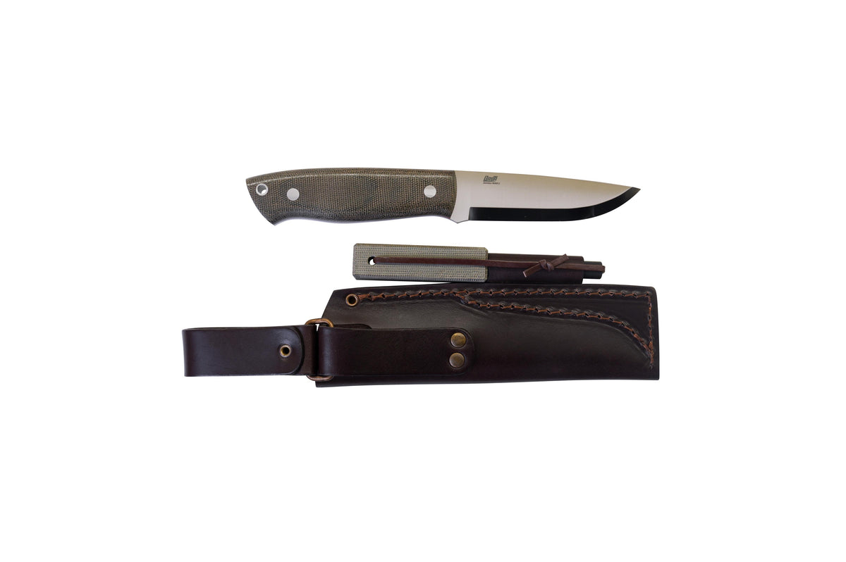 Brisa trapper 95 - green micarta