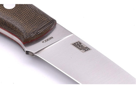 Brisa trapper 95  -  green micarta