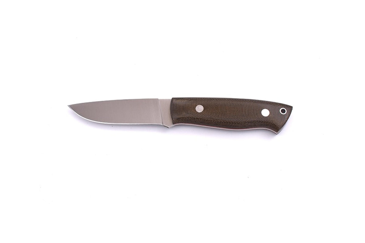 Brisa trapper 95  -  green micarta