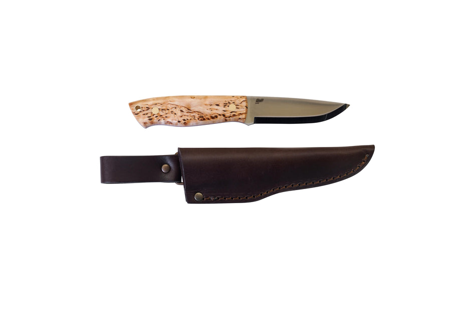 Brisa Trapper 95  -  stabilized curly birch