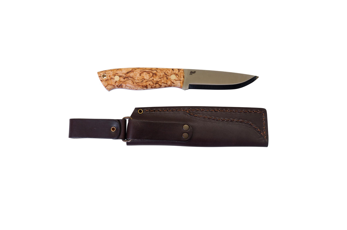 Brisa Trapper 95  -  stabilized curly birch