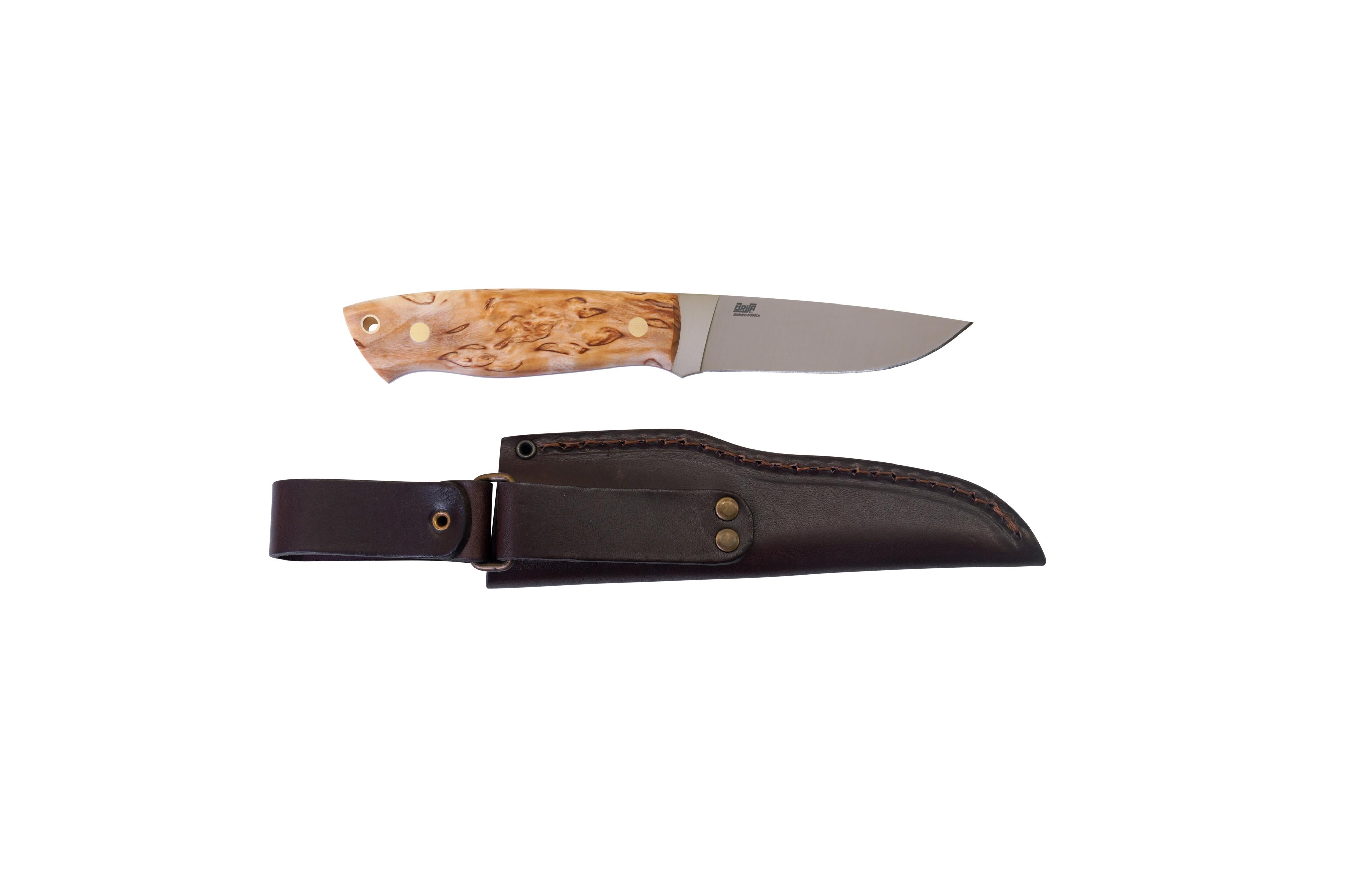 Brisa Trapper 95  -  stabilized curly birch