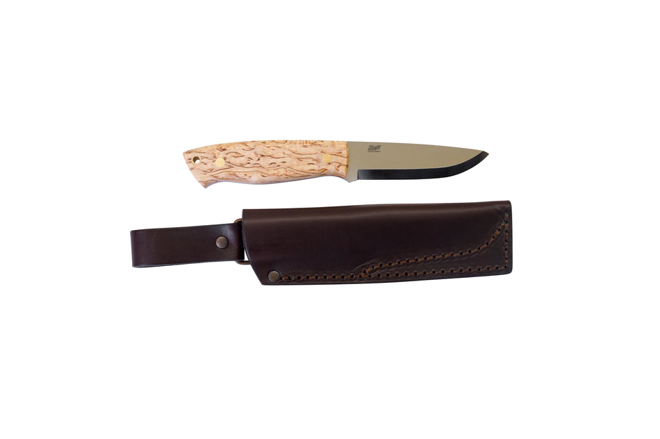 Brisa Trapper 95  -  stabilized curly birch