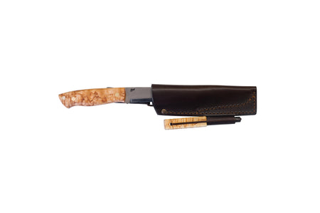 Brisa Trapper 95  -  stabilized curly birch