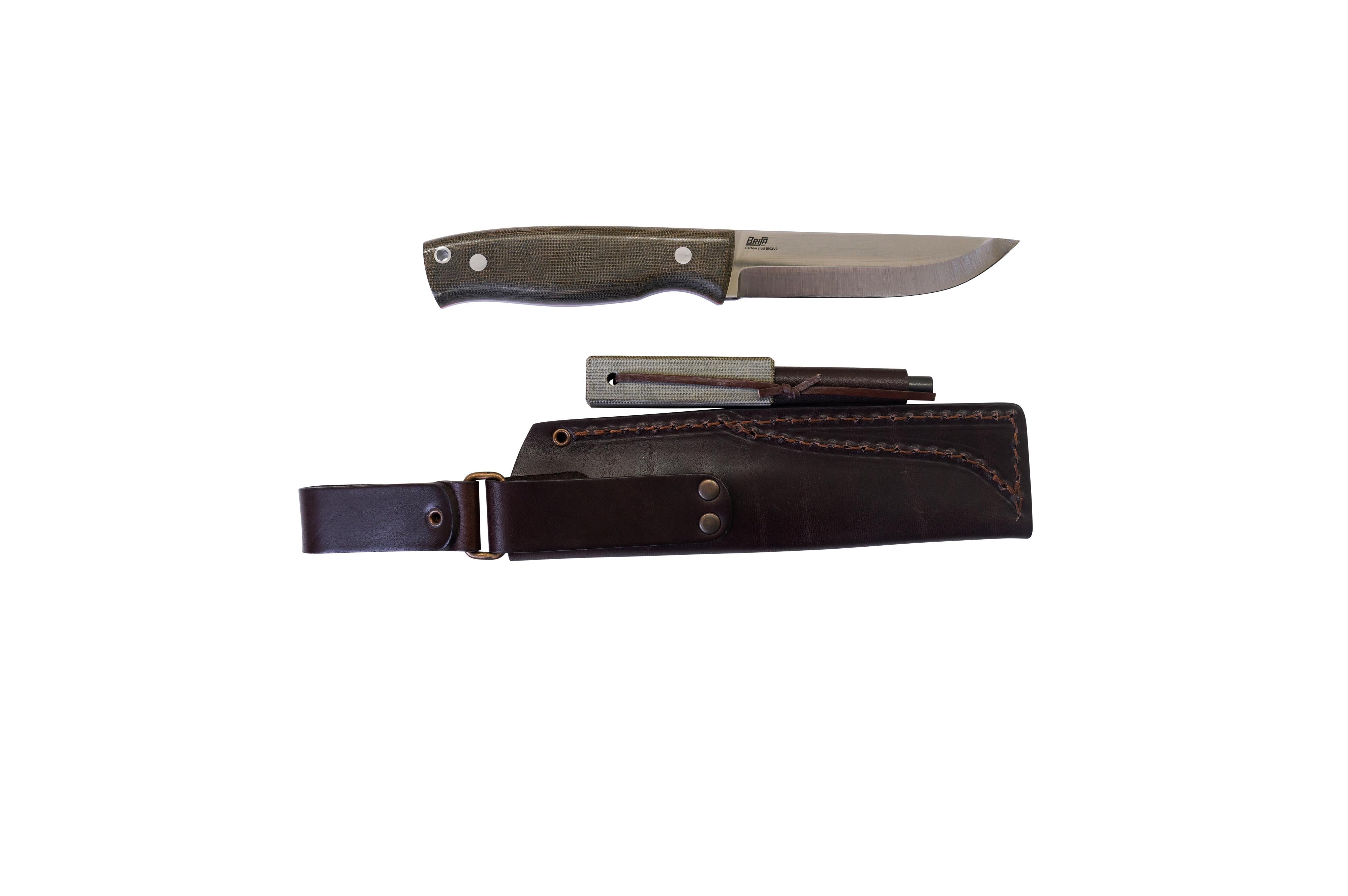 Trooper 115 - Green Micarta