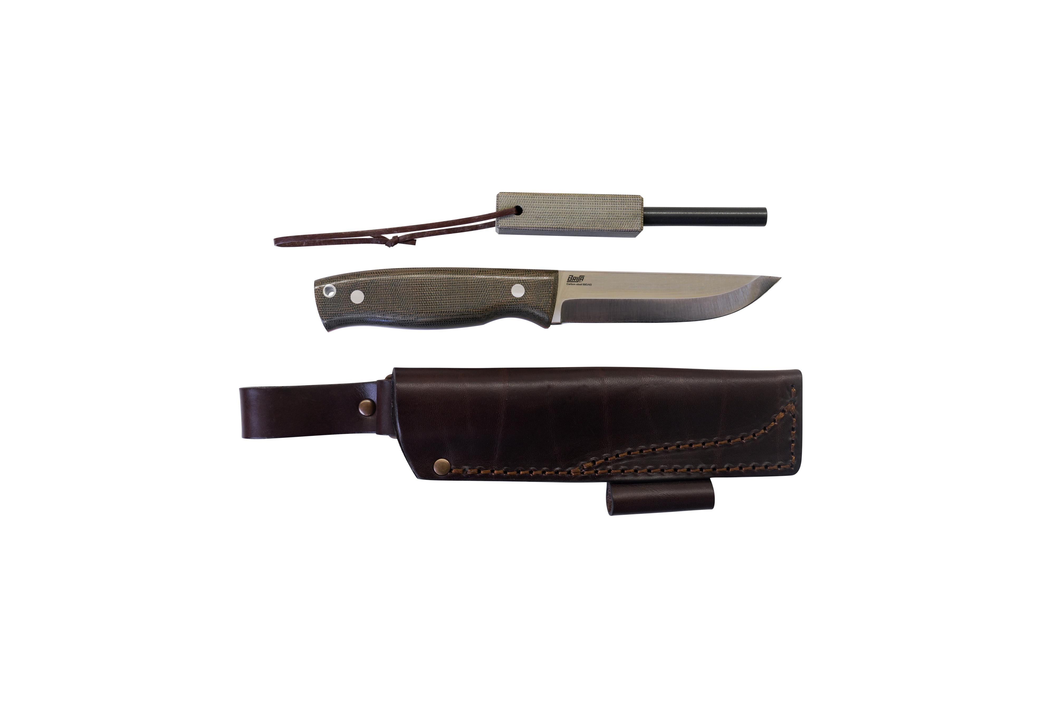 Trooper 115 - Green Micarta