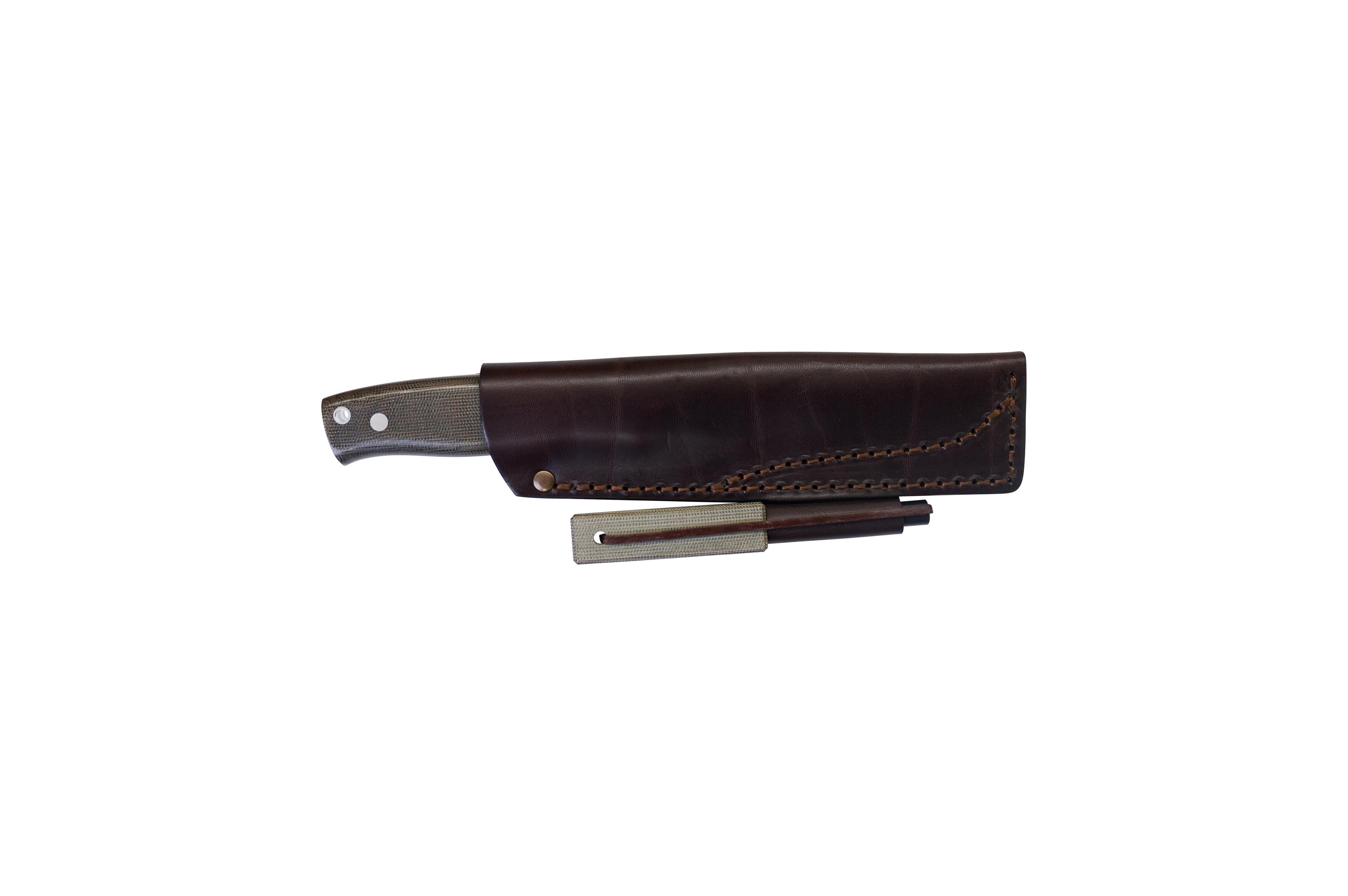 Trooper 115 - Green Micarta