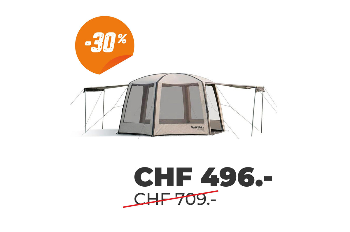 Hexagonal Airpole Tent