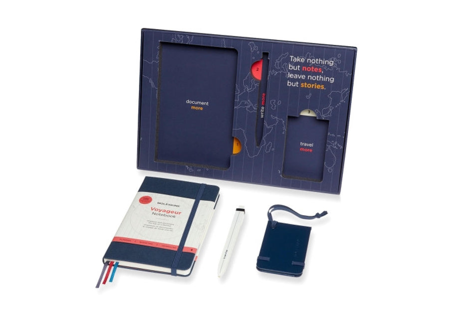 Travellers Notebook-Set Medium Blue