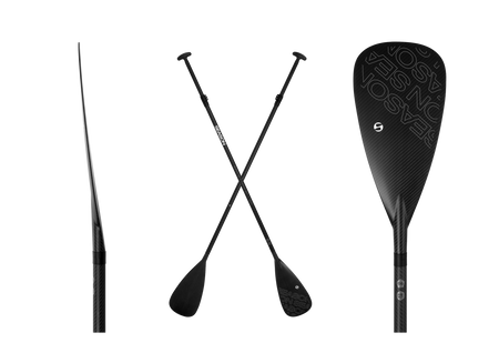 Alpha 96 Carbon Paddle - 3 Piece